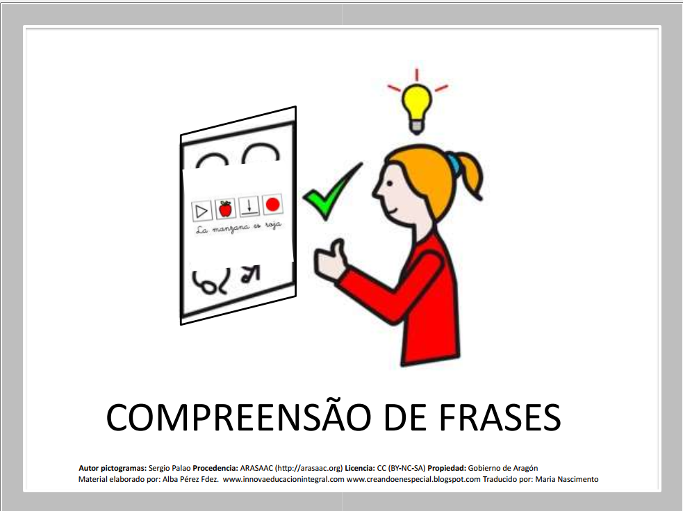 Trabalhamos a compreensão da leitura